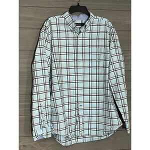 Nautica Mens Button Up Shirts XL Lot Bundle Plaid Preppy